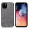 Retro Skórzane etui na telefon Frosted Anti-Fall Case dla iPhone 13 12 Mini 11 Pro X XS Max XR 8 7 6S Plus