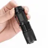 Latarka LED UV Latarka Ultra fioletowa Mini Torch Scorpion Pet Morza Plamerki Zoomable AA AACHARGEable 14500 Latarki baterii