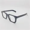 Vazrobe Zwarte brillen Frame Mannelijke vierkante bril Mannen Dikke bril voor hoog aantal Vintage Nerd Eyewear Fashion Sunglasses frames