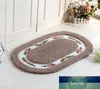 Blomstryck Coral Fleece Dörrmatta Nyckglidande golvmatta Hall Kök Vardagsrum Matta Mattor Tapis Pastoral Fabrikspris Expert Design Kvalitet Senaste Style