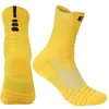 Mens Elite Basketball Socks Thickening Shock Absorber Towel Bottom Cotton Sports Socks Outdoor Running Cycling Breathable Badminton Socks