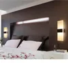 Aplik Duvar Lambası Kare 85-265 V 12 W LED Işık Fuaye Koridor Balkon Koridor Ile Sıcak Beyaz Siyah Gümüş Kapak