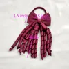 Girl Baby Korker Curly Ribbons Bows Hairbands Hairbands Ponytail Moversials Curling Tassel Loop Plain Corker Bowknot PD034138949