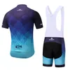 2024 Blue Miloto Summer Cycling Jersey Set Breattable Team Racing Sport Bicycle Sats Mens Korta cykelkläder