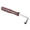 Utensili a mano Chiave per accordatore per pianoforte a forma di L a forma quadrata Guzheng Tip Tuning Hammer Wrench Tool