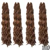Goddess Curly Faux Locs Crochet Braids Hair Wig Dreadlocks Supply