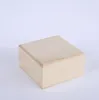 Kwadratowy drewniany schowek pudełko z drewna pudełko z biżuterią pudełko bambusowe skrzynki magazynowe 12.5cmx12.5cmx6.5cm