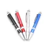 Ball point pen shaped tobacco pipe portable metal smoking set