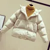 Kadın Ceketler Kış Rahat Parkas Pamuk Yastıklı Ceket 2021 Kapüşonlu Sıcak Aşağı Büyük Boy Kadın Ceket Kalınlaşmak Kadınlar Kirpi Bej