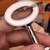 Travel Keychains Мода Женщины Дизайнеры Steelless Steel Beychain Lady Сумки Подвеска Автомобиль Ключ Цепные аксессуары с коробкой