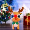 Party Favor Christmas deer doll children giving gifts high quality with bells plush elk toy cute Xmas decorations 20218429351