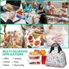 NoisyDesigns Viagem Enfermeira Saco Insolado Almoço Sacos Mulheres Desenhos Animados Enfermeira Imprimir Alimentos Capa De Alimentos Escola Refrigerador Quente Bento Box Para Crianças 210818