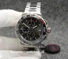 F1 Orologio di Lusso Mens Watch Quartz Watches Racer 33 Rörelsevakningar Två-ton L 45mm stor Dial Sports Uhren Multifunktionell kronograf