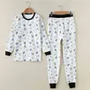 GB-Kcool Garçons Sous-Vêtements Thermiques O-Neck Tops et Pantalons Coton Doux Enfants Longs Johns Printemps Automne Enfants Bottoming Sleepwear 210622