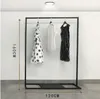 Kommersiella möbler Kvinnors Apparel Shop Show Rack Klädställ Landning i Zhongdao-fönstret hänger