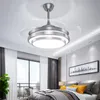 Ventilateurs De plafond ventilateur moderne avec lumière Led lampe De décoration De luxe nordique pour salon Ventilador De Techo BC50