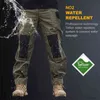 Haute qualité hommes pantalons tactiques pantalon Cargo décontracté joggeurs urbains pantalons de survêtement imperméable mâle chasse Trekking pantalon H1223