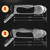 Предметы для массажа Кристаллическое кольцо на член Многоразовая игрушка Силиконовый рукав для пениса Расширение Задержка эякуляции Секс-игрушки для мужчин Мужской S2481