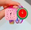 Kids Fake Watch Bracelet Jewelry Cuff Children Girl Boy Cartoon Colorful Wristband Party Birthday Christmas Favors Bag Filler