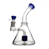 duschhuvud perc unik vattenpipa bägare glas bongs 14mm kvinnlig gemensam olje rigg glas bongs kondensor spole en bong dab rigg glas vatten rör