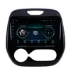 Autoradio 2 DIN GPS 9 inç Dokunmatik Ekran Araba DVD Renault Captur Clio için Multimedya Oynatıcı QM3 Auto a / c 2011-2016