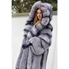 Creative Style Spring Light Mature Temperament Women's Wear Long Fur 211207