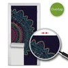 Fonds d'écran réfrigérateur et porte autocollant coloré Mandala ménage papier peint autocollants chambre salon couloir décoration