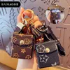 2021 New Luxury Key Chain Men Women Fashion Bag Hanging Buckle Keychains Auto Car Waist Handmade Leather Key Holder Lover