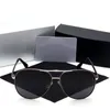Cubojue Mens Sunglasses Polarized Brand Oversized 150mm Sun Glasses For Man Driving Aviation Sunglass Anti Reflective Polaroid228r