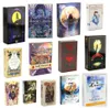 Stilar Tarots Game Witch Rider Smith Waite Shadowscapes Wild Tarot Deck Board Kort med färgstark låda English version