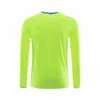 White Long Sleeve Running Shirt Men Fitness Gym Sportswear Fit Quick dry Compression Workout Sport Top