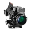 4x32 ACOG Riflescope 20mm Dovetail Reflex Optics Scope Vista tattica per Caccia Gun Rifle Airsoft Sniper Magnifier DOT RED
