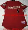 Stitched #5 JEFF BAGWELL Red JERSEY Throwback Koszulki Mężczyźni Kobiety Youth Baseball XS-5XL 6XL