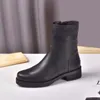 Stivali da donna stella in pelle moda di qualità martin corto autunno inverno caviglia Scarpe da donna squisite stivaletti da cowboy bagshoe1978 33