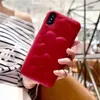 Lederen klassieke telefoonhoesjes voor iPhone 13 12 Mini 11 Pro Max Fashion Love Heart Back Cover 6 6S 7 8 Plus X XS XR Case5629574