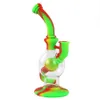 Gass ball shape water pipe smoking bong pipes silicone hookahs tobacco bongs for dry herb