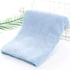 Towel 1PC Super Soft Coral Fleece Plaid Face Towels Beach Luxury High Quality Bathroom Bath 34*76cm Serviette