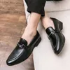 Повседневная кожаная тенденция обувь мужчины, водящихся, мужские ботинки Мужские