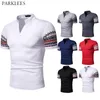 men's v neck printed t shirts