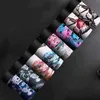 Male Panties Ice silk Traceless Men's Underwear Boxers Breathable Sexy Boxer Printed Thin Underpants Comfortable Shorts L-4XL H1214