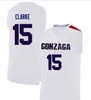 Chen37 Custom Men Youth Women Gonzaga 13 Josh Perkins 15 Brandon Clarke 21 Rui Hachimura 3 Filip Petrusev Basketball Jersey Size S-6XL