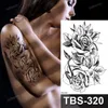 Impermeabile tatuaggi temporanei adesivi adesivi tatuaggio per le donne corpo arte fiore farfalla farfalla lupo vita braccio falso tatoo manicotto modello trasferimento d'acqua tatuai uomini ragazze