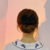 Band Bun Hair Band Diy Donut Maker Girls Femmes Imprimé nœuds Flexible Twister Styling Outil Bande Bandeau Curleur Hair Accessoires