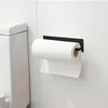 Toilettenpapierhalter Handtuchhalter Wandhalterung für Küche / Badezimmer Unterschrank Rollengestell mit starkem Selbstkleber GR5