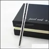 Gel Pens Industrialluxury Metal Roller Ball Pen for Business Gifts Birthday Giftion Office Supplies MaterialStationery P