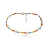 Bohemian Mix Color Wear Perle Collier Collier Collier Court Collier Collier Collier Collier Colliers pour Femmes Déclaration Bijoux