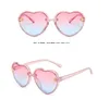 ブランドハートキッズサングラス子供レトロかわいいピンク漫画サングラスフレームガールズボーイズベビーサングラス UV400 眼鏡卸売