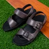 Mode Lady Sandals Gentlemen Casual Sandy Beach Skor Fisherman Trainers Flip Flops Mäns Kvinnors Luxurys Designers Tofflor Barn