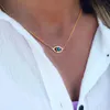 Frauen Evil Eye Schmuck Türkise Stein Mode Klassische Auge Halskette Geschenk für Mädchen 2021