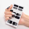 Prego completo envolve arte polonês adesivos leopardo decalque tiras adesivo falso design manicure conjunto 3d brilhante adesivos de unhas rra35605646600